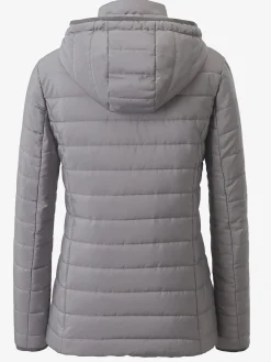 Collection L Vestes<Doudoune matelassée détails contrastés col montant avec capuche amovible