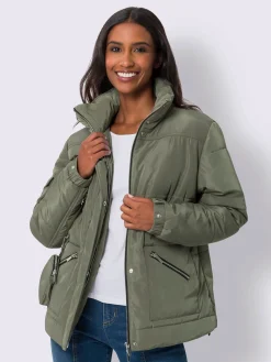 Mandarin Vestes<Doudoune nombreux détails mode