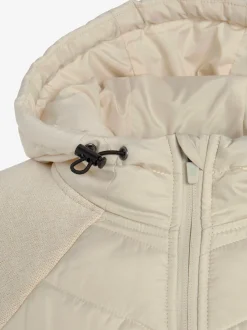 Vivance Vestes<Doudoune veste matelassée en tricot polaire doux aux manches