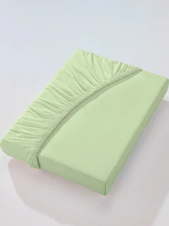 Biberna Linge De Lit<Drap-housse maille fine peignée