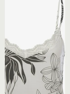 LASCANA Nuisettes<Déshabillé court à motif floral