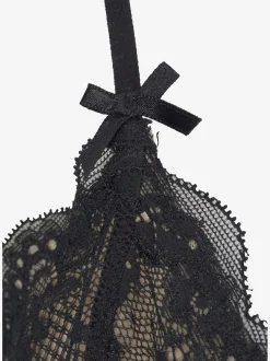 LASCANA Nuisettes<Déshabillé court avec dentelle