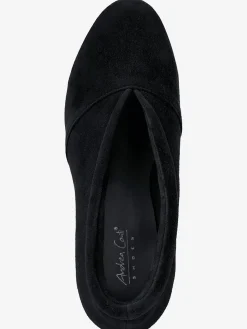 Escarpins<Escarpins cuir velours de chèvre