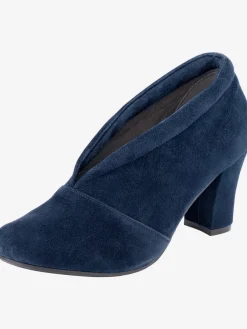 Escarpins<Escarpins cuir velours de chèvre