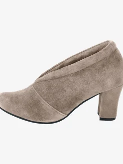 Escarpins<Escarpins cuir velours de chèvre