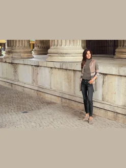 Escarpins<Escarpins cuir velours de chèvre