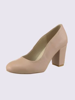 Escarpins<Escarpins matière synthétique imitation nappa