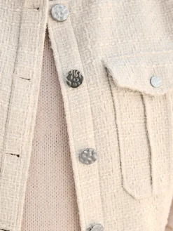 Linea Tesini Vestes<Gilet aspect bouclé élégant