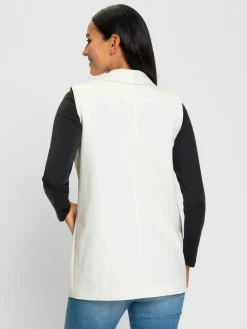 Rick Cardona Tailleurs|Blazers<Gilet blazer coupe droite