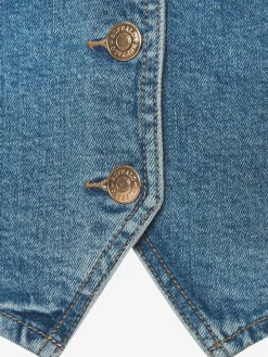 Buffalo Vestes<Gilet en jean encolure en v dégagée