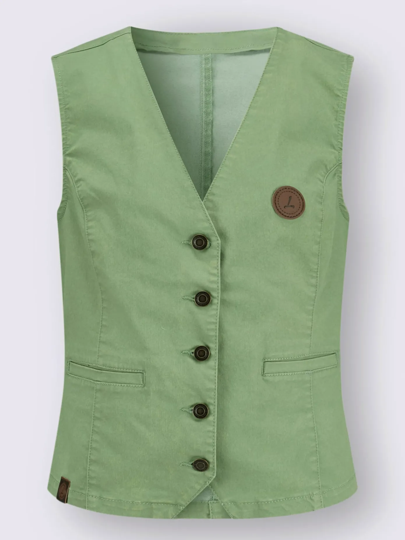 Collection L Vestes<Gilet en jean qualité coton