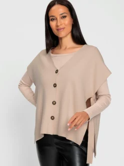 Rick Cardona Gilets Et Cardigans<Gilet en tricot fentes latérales originales avec liens à nouer