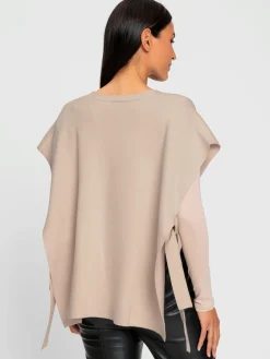 Rick Cardona Gilets Et Cardigans<Gilet en tricot fentes latérales originales avec liens à nouer