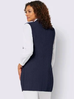 Collection L Gilets Et Cardigans<Gilet en tricot pur coton