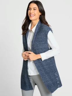 Gilets Et Cardigans<Gilet en tricot qualité tricotée douce