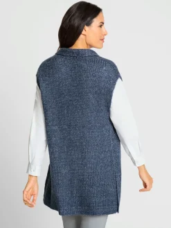 Gilets Et Cardigans<Gilet en tricot qualité tricotée douce