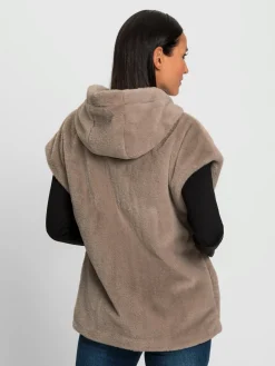 Rick Cardona Vestes<Gilet imitation fourrure chaud et moelleux