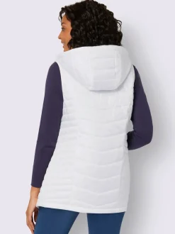 Collection L Vestes<Gilet long coupe longue tendance