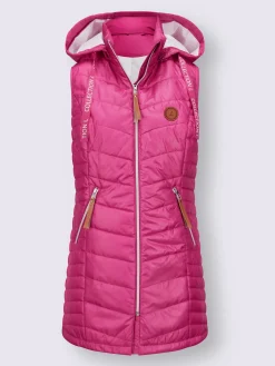 Collection L Vestes<Gilet long coupe longue tendance