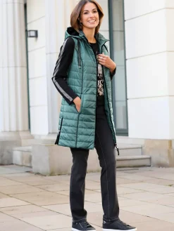 Vestes<Gilet long jolie coupe longue moderne