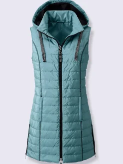 Vestes<Gilet long jolie coupe longue moderne