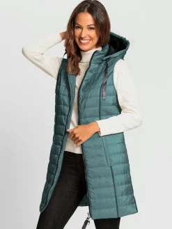 Vestes<Gilet long jolie coupe longue moderne