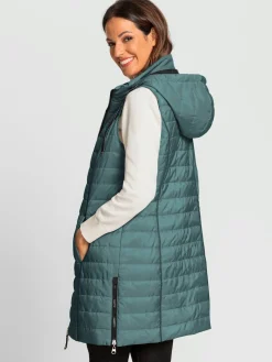 Vestes<Gilet long jolie coupe longue moderne