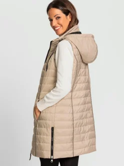 Vestes<Gilet long jolie coupe longue moderne