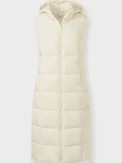 Rick Cardona Vestes<Gilet long zippé double curseur