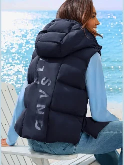 Elbsand Vestes<Gilet matelassé avec glissière latérale