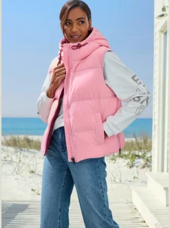 Elbsand Vestes<Gilet matelassé avec glissière latérale