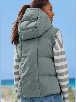 Elbsand Vestes<Gilet matelassé avec glissière latérale