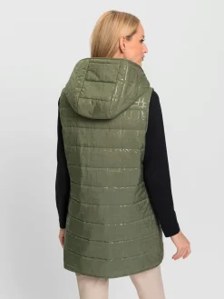 Rick Cardona Vestes<Gilet matelassé effet de brillance