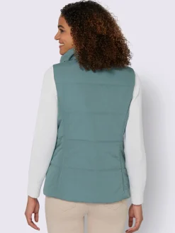 Collection L Vestes<Gilet matelassé joli aspect contrasté