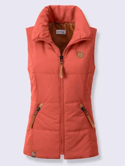 Collection L Vestes<Gilet matelassé joli aspect contrasté