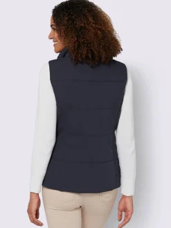 Collection L Vestes<Gilet matelassé joli aspect contrasté