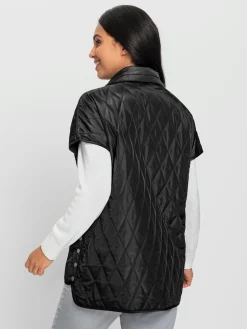 Vestes<Gilet petites pierres brillantes fantaisie