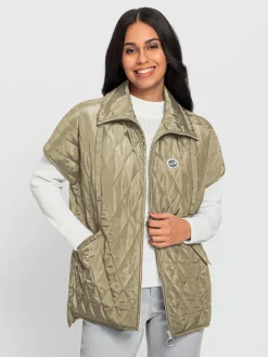 Vestes<Gilet petites pierres brillantes fantaisie