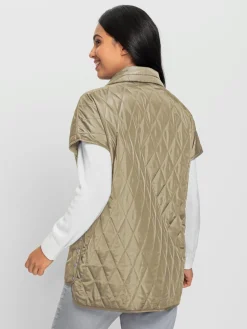 Vestes<Gilet petites pierres brillantes fantaisie