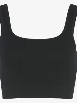 LASCANA Débardeurs<Haut court débardeur court sans coutures avec larges bretelles et encolure ronde
