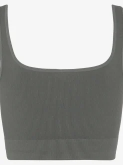 LASCANA Débardeurs<Haut court débardeur court sans coutures avec larges bretelles et encolure ronde