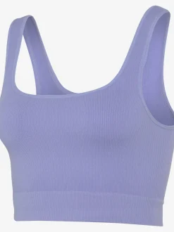 LASCANA Débardeurs<Haut court débardeur court sans coutures avec larges bretelles et encolure ronde