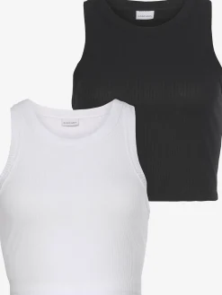 LASCANA Débardeurs<Haut court encolure ronde