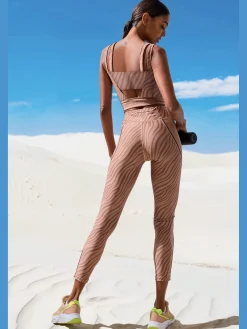 LASCANA ACTIVE Débardeurs<Haut court performance avec imprimé animal