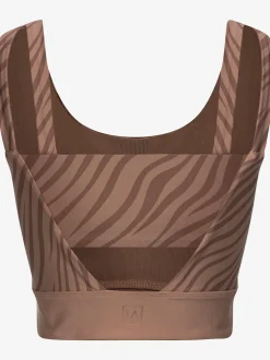 LASCANA ACTIVE Débardeurs<Haut court performance avec imprimé animal