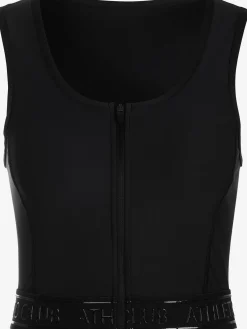 LASCANA ACTIVE Débardeurs<Haut court performance avec inscription 3d à la ceinture