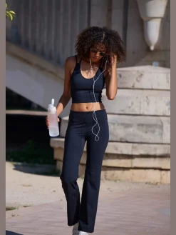 Copenhagen Studios Débardeurs<Haut court performance avec bretelles doubles croisées