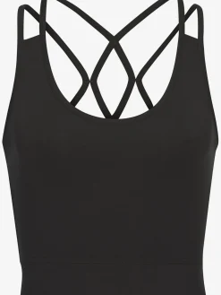 Copenhagen Studios Débardeurs<Haut court performance avec bretelles doubles croisées