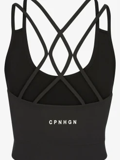 Copenhagen Studios Débardeurs<Haut court performance avec bretelles doubles croisées