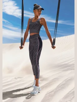 LASCANA ACTIVE Débardeurs<Haut court performance avec imprimé animal